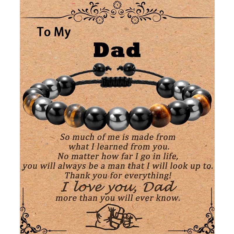 Chinese traditional cultural classic Gemstone bracelet, transporting blessings and wealth, eliminating negative energy_desvips.com