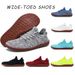 2025 New Wide-toe Men's Casual Soft Sole Wide-Toe Walking Sneakers Breathable Mesh Comfortable Barefoot Shoes_desvips.com