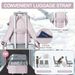 Women's Suitcase Cabin Aircraft Ryanair 40x20x25 Airplane Travel Bag Men Laotop Backpack Wizzair Carry On_desvips.com