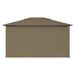 Water-Resistant Garden Gazebo - Stylish Ventilated Roof - Powder-Coated Steel Frame - Closable Curtains - Ideal For Outdoor Events - Easy Assembly_desvips.com