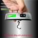 Electronic Luggage Portable Household Handheld Bag 50KG Spring Hanging Scale_desvips.com