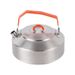 Stainless steel kettle tea making, travel kettle, camping teapot, portable cookware for outdoor use_desvips.com
