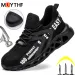 Safety Men Breathable Light New Work Sneakers Steel Toe Quality Anti-Smash Anti-Puncture Indestructible Shoes Large Size_desvips.com