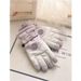 Aixiaoxiong Split Finger Ski Women Winter Warmth Cold Proof Plus Velvet Gloves Can Touch Screen Riding Anti Slip Men_desvips.com