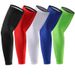 Sun Protection Cycling Leg Warmers Quick Drying Elastic Compression Sports Running Gear For Soccer Basketball Anti-Slip Knee Pads_desvips.com