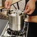 Outdoor 304 Stainless Steel Cookware Set: Portable Hanging Pot & Cooking Pot For Camping & Picnics_desvips.com