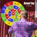 29 Inchs Kids Dart Board Set With Stick Balls Indoor Outdoor Fun Party Game Toys For Birthday Christmas Halloween Gift_desvips.com
