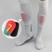 Football Shin Guards With Calf Compression Sleeves – Lightweight Carbon Fiber Shield For Soccer, Rugby & Training – Adjustable Straps & Moisture_desvips.com