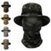 Spring/Summer Camouflage Tactical Bungee Hat Set Sun Protection Breathable Quick Drying Outdoor Hiking Cycling Headband_desvips.com