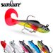 Simulated Lure Curved Tail Lead Fish Soft Bait 8.5cm 8.7g For Bass And Sea Fishing_desvips.com