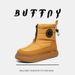 Men's Winter Snow Boots With Thick Fleece Lining, Anti-Slip Rubber Sole, Water-Resistant Umbrella Fabric, Suitable For Extreme Cold -40°C_desvips.com