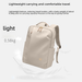GOLF Large Capacity Women's 15.6" Casual Laptop Backpack Versatitle Dual Shoulder Bag Waterproof Fashion Simple Stylish_desvips.com