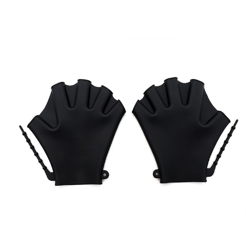 Cross-border Silicone Fin Hand Swimming Gloves, Anti-slip Paddles, Adjustable Frog Fins, Free-diving Equipment_desvips.com