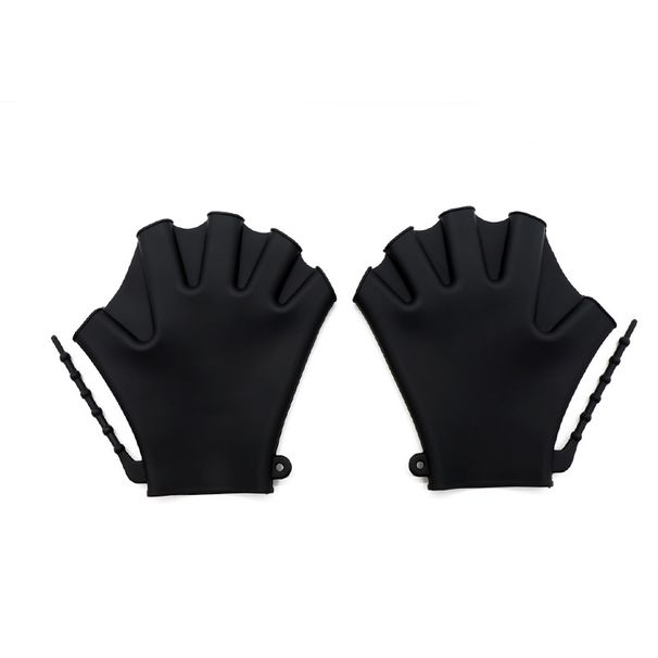 Cross-border Silicone Fin Hand Swimming Gloves, Anti-slip Paddles, Adjustable Frog Fins, Free-diving Equipment_desvips.com