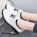 Sports Casual Mom Large Size Single Shoes Leather Soft Soled Sneakers For Women 456_desvips.com