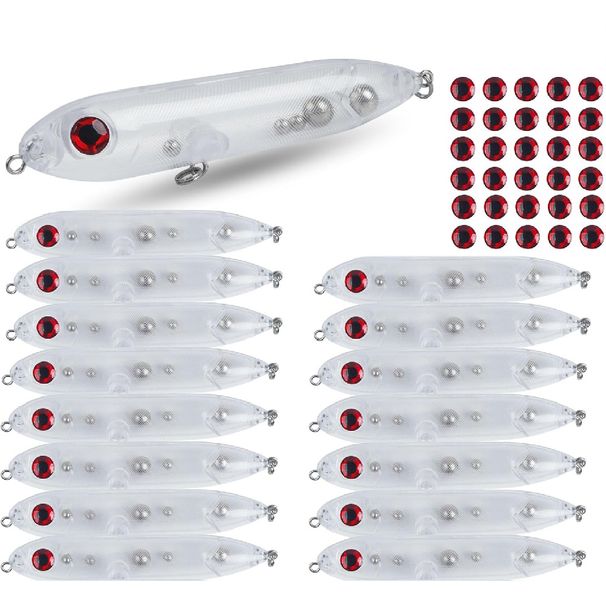 15pcs Demon Dragon Catfish Floats Catfish Rattling Line Float Lure Rattle Peg Floats For Santee Rig Fishing Unpainted Blank Lure_desvips.com