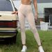 Women's High-Waisted Seamless Yoga Pants Quick Drying Fitness Sports Running Tight European American Style_desvips.com