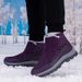 Mom's Large Women, Winter Fleece-Lined Anti-Slip Snow Middle-Aged And Elderly, Warm Northeastern Cotton Boots For Men,_desvips.com