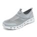 Men hollow breathable large size couple lightweight sports mesh running shoes_desvips.com