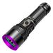 High Power Flashlight 20w Wholesale UV Black Mirror Jewelry Fluorescent Anti-Counterfeiting Detection 365nm Purple Light_desvips.com