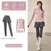 Women's Plus Size Yoga Outfit Set Quick Drying Outdoor Morning Running Cycling Sportswear Fitness Pilates Clothing_desvips.com