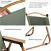 Outdoor Portable Folding Kermit Aluminum Alloy Camping Table Ultra-light Backrest Seat Camp Supplies Beach Chair_desvips.com