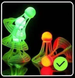 Luminous Nylon Badminton Shuttlecock For Outdoor Use, Durable, High-elasticity, Plastic, Unbreakable, Glow-in-the-dark,_desvips.com