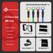 Men's Fitness 11-piece Set Of Exercise, Multifunctional Resistance Bands For Home Chest Muscle Training And Back_desvips.com