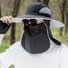 Men's & Women's Fishing Hat With Face & Neck Cover - UPF 50+ Sun Protection For Summer Outdoor Activities_desvips.com