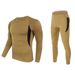 Men's Clothing outdoor tactical fleece thermal underwear set quick drying cycling fitness tight functional underwear sports suit_desvips.com