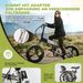 ROCKBROS Folding Bike Front Bag, Handlebar Bicycle Storage Bag, 1.8L Capacity_desvips.com