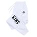 Autumn Winter Jogger Men's Sports Trousers KING Elastic Waist Casual Pants_desvips.com