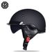 retro half helmet motorcycle helmet summer motorcycle cruise four seasons 3C certified carbon fiber men and women_desvips.com