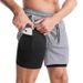 Cross-border European Size Summer New Ice Silk Men, Suitable For Outdoor Casual Sp, Quick-drying Five-point Beach_desvips.com