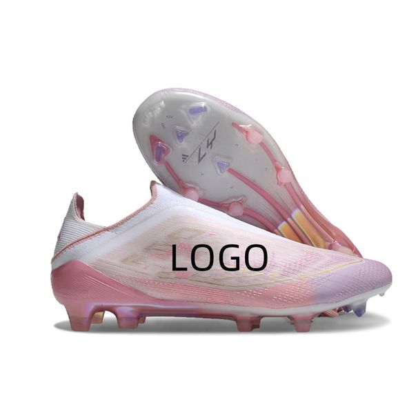 26ss Best Manufacturer Wholesale F50 New Professional Competition Outdoor No-Lace Cleats FG Long Spikes Men's And Women's_desvips.com