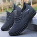 Spring Men's Casual Polyurethane Breathable Mesh Outdoor Sports Shoes Men_desvips.com
