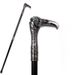 Outdoor Eagle-Head Luxury Walking Stick Mountaineering Trip Canes Decorative Walking Cane With 33cm Sword_desvips.com