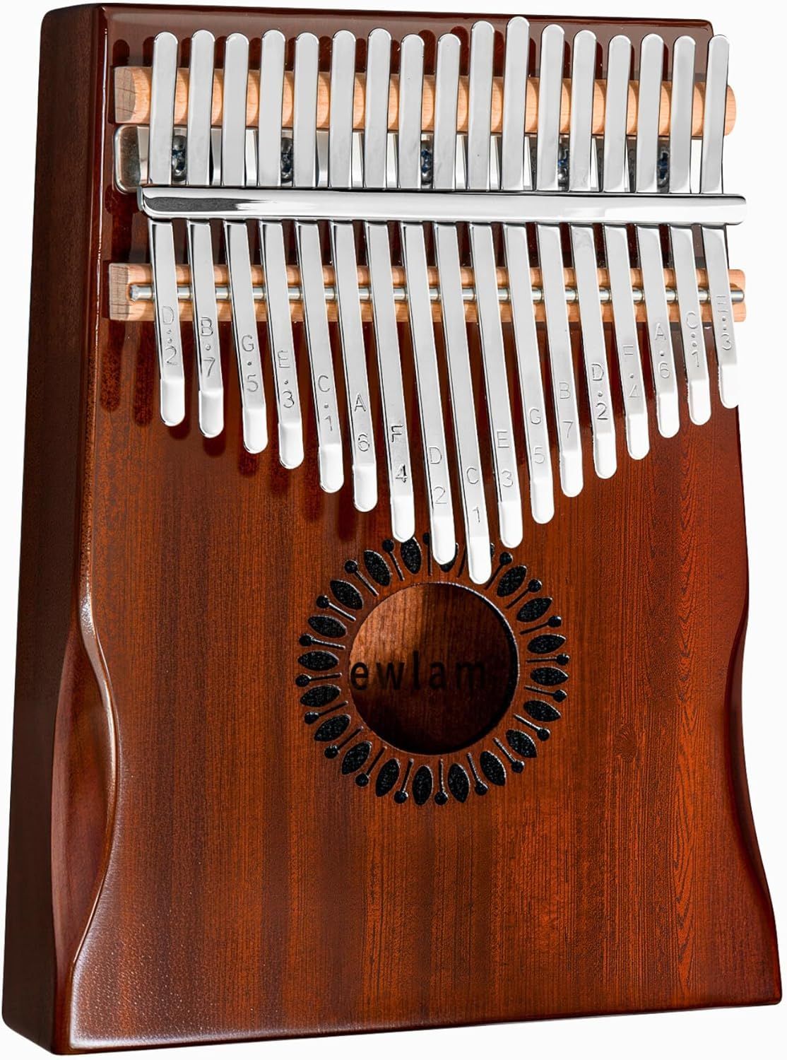 Newlam Kalimba Thumb 17 Keys, Portable Mbira Finger Piano Gift, Suitable For Children And Adult Beginners_desvips.com