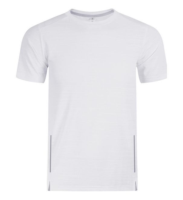 Men's Clothing Sports Polo Shirt Short-Sleeved Quick-Drying Clothing Breathable Round Neck T-Shirt Fitness Running Training Clothing _desvips.com