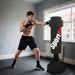 Sacco Da Boxe Da Terra Autoportante Con Bersaglio Regolabile, Base Riempibile E Ventose, Nero_desvips.com