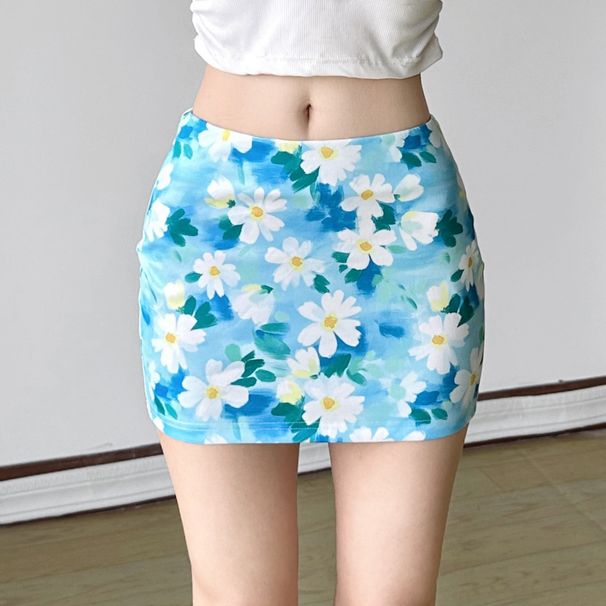 Cross-border European And American Fashion Casual Pleated Skirt, Summer Drawstring Waist-cinching A-line Tennis-style_desvips.com