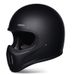 fiberglass small helmet retro helmet motorcycle cruise pedal motorcycle full helmet men and women helmet Bluetooth_desvips.com