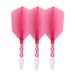 Two-color dart blade durable accessories Flymark One tail Slender dart dart wing 3 sets_desvips.com