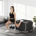 Cajón Pliométrico De Madera 3 En 1 Con 3 Alturas Diferentes Asas Sin Esquinas Entrenamiento De Salto 76x61x51 Cm_desvips.com