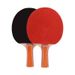 A Set Of Finished Table Tennis Rackets: Horizontal Primary Middle School Students' Training, And Straight Rackets For_desvips.com
