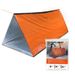 Emergency Survival Tent Windproof Cold Weather Shelter For Camping Hiking Lightweight Reflective Thermal Blanket Sun Shade Windbreak For Outdoor_desvips.com