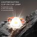 LED Rechargeable Headlamp New Model Strong Long Battery Life Cycling Wearable Safety Night Running Hat Clip Light_desvips.com