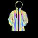 ActiveGo ActiveGo Autumn Winter New Reflective Jacket European American Men's Clothing Cross-border Colorful Laser Plus Size Hooded_desvips.com
