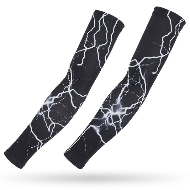 Ice Silk Summer Sun UV Protection Outdoor Cycling Tattoo Sleeves Fishing Arm Guards_desvips.com