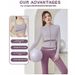 Yoga Clothes For Women Spring Summer 2025 New Long Sleeve Sports Fitness Pilates Training Jacket Top Running Set_desvips.com
